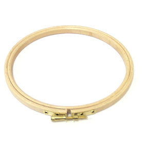 Borduurring 30 cm hout