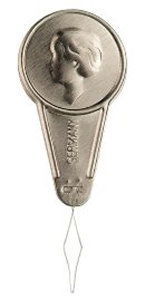 Draaddoorsteker zilver