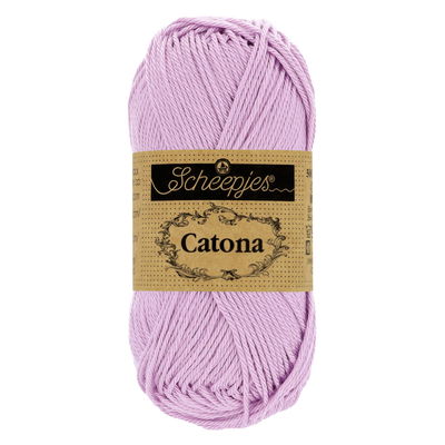 Scheepjes Catona 226 light orchid 50 gram - lila