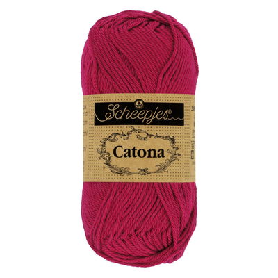 Scheepjes Catona 192 scarlet 50 gram 