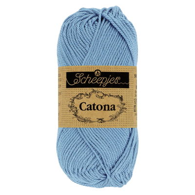 Scheepjes Catona 247 jeansblauw 50 gram 