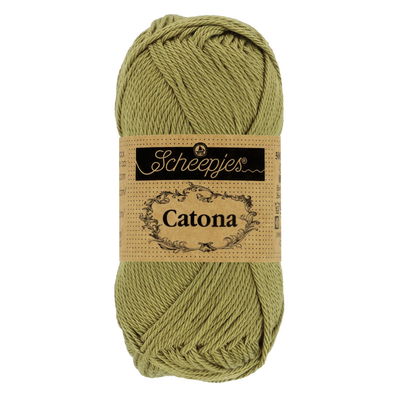 Scheepjes Catona 395 mosgroen 50 gram 