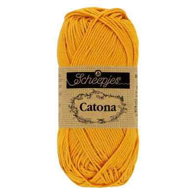 Scheepjes Catona 249 mosterd 50 gram 