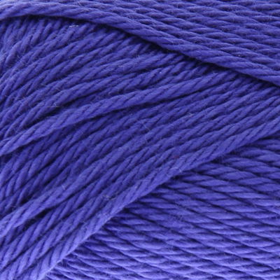 Scheepjes Catona 508 deep amethyst 50 gram paars blauw