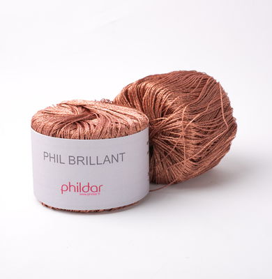 Phildar Phil brillant Cuivre op=op uit collectie 