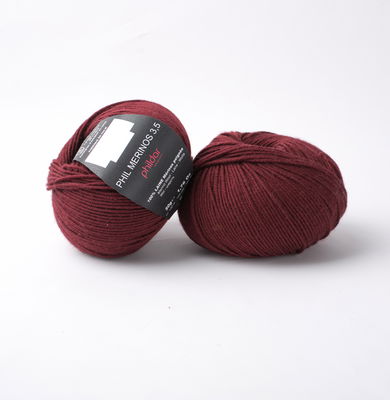 Phildar Phil merinos 3,5 Bourgogne 0007 op=op 