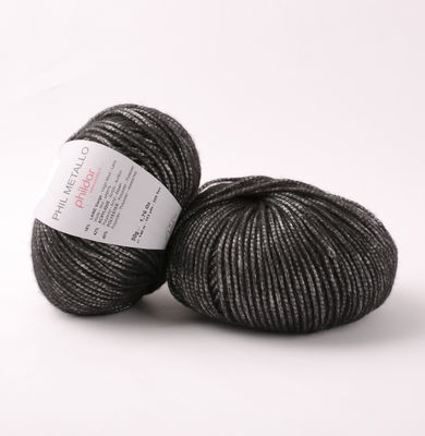 Phildar Phil Metallo Noir op=op 
