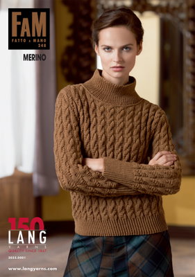 Lang Yarns magazine Fam 248 Merino