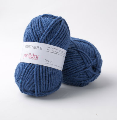 Phildar Phil Partner 6 Navy op=op uit collectie 