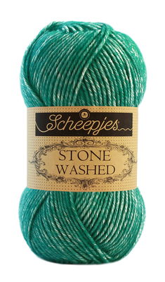 Scheepjes Stone Washed 825 Malachite - groen