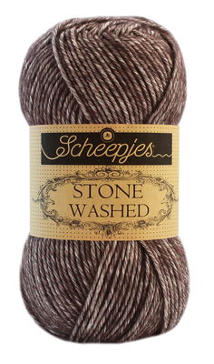 Scheepjes Stone Washed 829 donker bruin