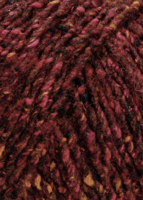 Lang Yarns Italian tweed 968.0063 donker rood op=op uit collectie 