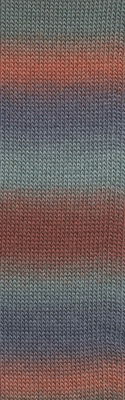 Lang Yarns Jawoll Magic Degrade 85.0034 oud oranje groen blauw op=op uit collectie 