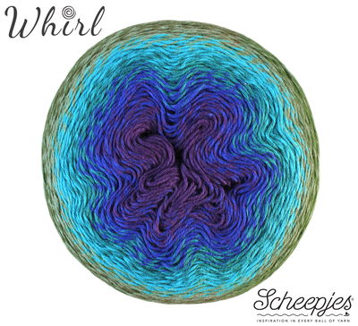 Scheepjes Whirl 769 Blackberry Mint Chips