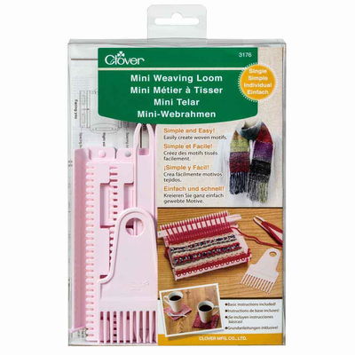 Clover 3176 mini weaving loom single