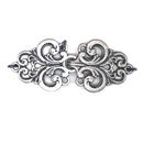 Haak Noorse vestsluiting 70 mm 