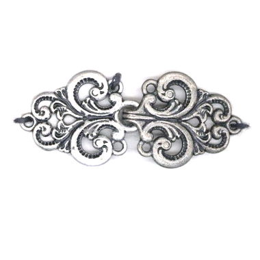 Haak Noorse vestsluiting 70 mm 