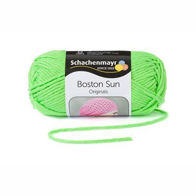 Schachenmayr Boston sun 0072 neon groen op=op 