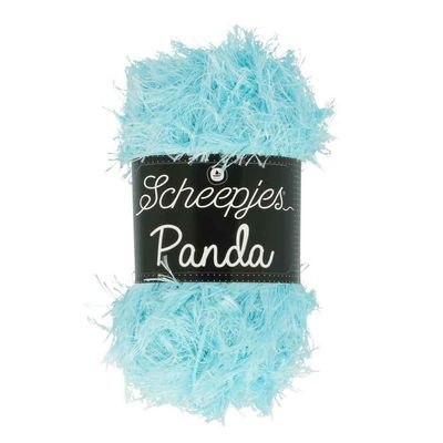 Scheepjes Panda 590 aqua blauw op=op uit collectie 