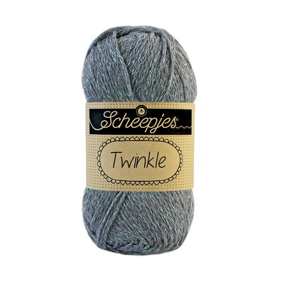 Scheepjes Twinkle 912 grijs op=op uit collectie 