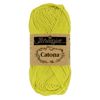 Scheepjes Catona 245 Green Yellow 50 gram 