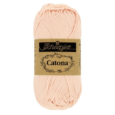 Scheepjes Catona 263 Petal Peach 50 gram 