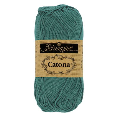 Scheepjes Catona 391 Deep Ocean Green 50 gram 