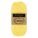 Scheepjes Catona 522 primrose (50 gram) - zacht citroen geel