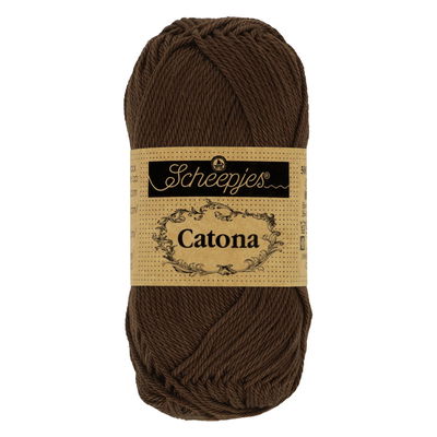 Scheepjes Catona 162 50 gram - bruin