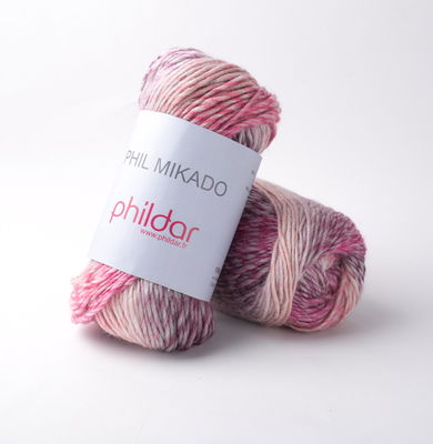 Phildar Phil Mikado Petunia op=op uit collectie 