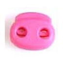 Koordstopper tweegaats licht roze