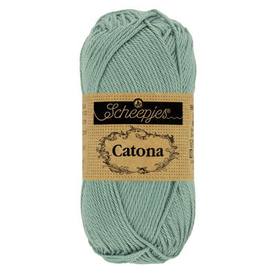 Scheepjes Catona 528 50 gram - oud licht blauw