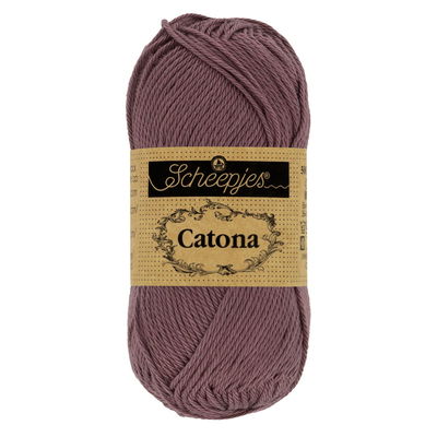 Scheepjes Catona 526 50 gram - oud donker roze