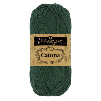 Scheepjes Catona 525 50 gram - donker groen