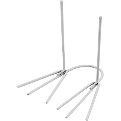 Vogelpootjes wit B: 25 mm a hoogte 45 mm 4 stuks 