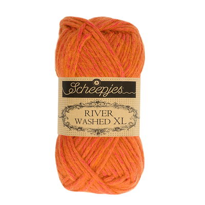 Scheepjes River Washed XL 984 Nile - oranje