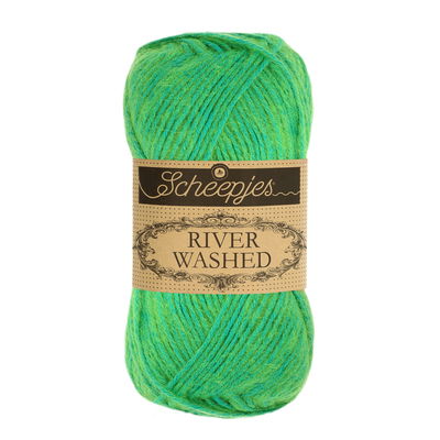 Scheepjes River Washed 954 Congo - fel groen