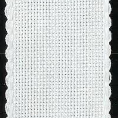 Aida band 5,5 wit hoogte 98 mm per 10 cm 