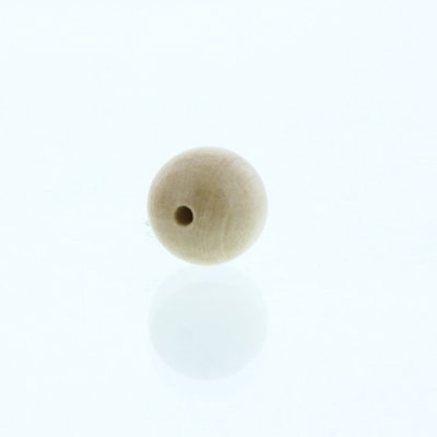 kraal hout 15 mm blank gelakt 15 kralen 