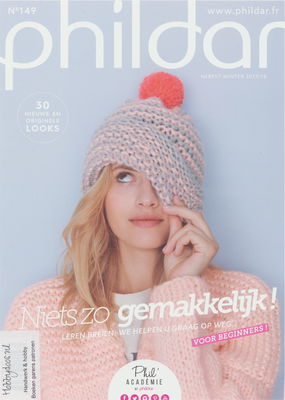 FRANS Phildar nr 149 30 dames modellen voor beginners. op=op uit collectie 