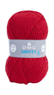 DMC Knitty 6 698 rood op=op uit collectie 