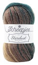 Scheepjes stardust 662 sagittarius - zand, oud mint groen (op=op)
