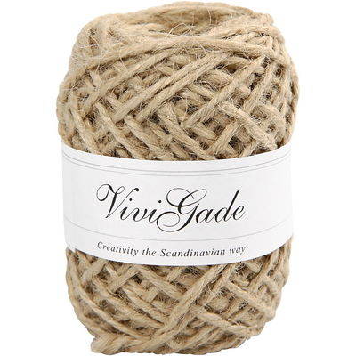 Vivi Gade natuurlijk hennep 1-2 mm - 503244 naturel