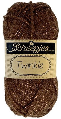 Scheepjes Twinkle 939 Bruin op=op uit collectie 