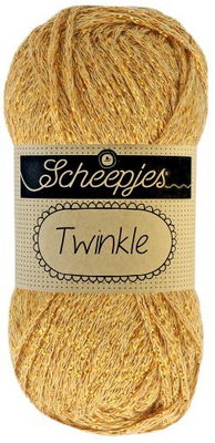 Scheepjes Twinkle 941 Goud geel op=op uit collectie 