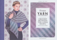 Scheepjes Yarn after party no. 18 between the lines shawl