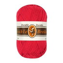 Durable Cotton 8 brei- en haakgaren 318 rood (op=op uit collectie)