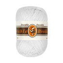 Durable Cotton 8 brei- en haakgaren 310 wit (op=op uit collectie)