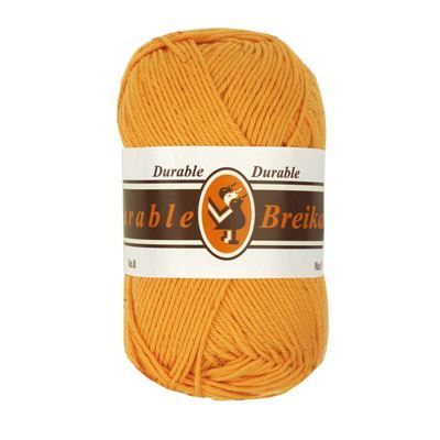 Durable Cotton 8 brei- en haakgaren 2178 zonnebloem geel op=op uit collectie 