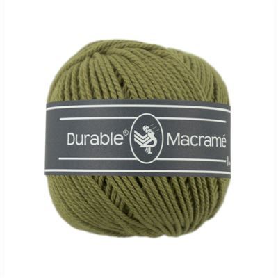 Durable macrame 2168 khaki